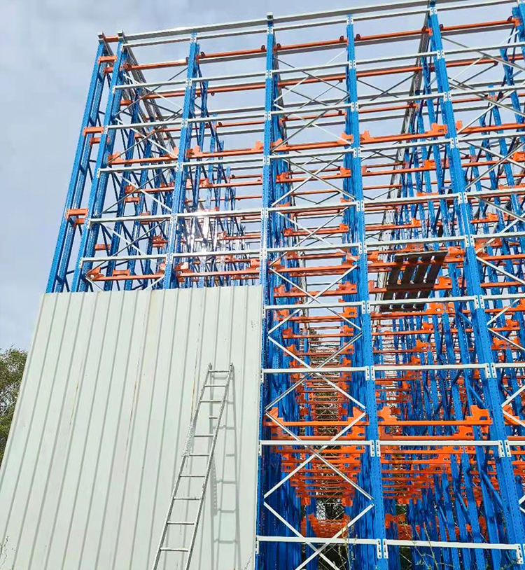 Long-lasting Warehouse Organization with Corrosion Protection Prefabricated Shelves
