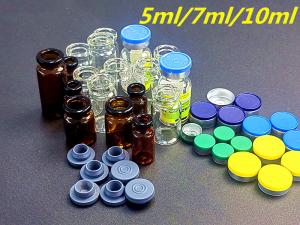 China Amber 20ml Glass Vials Medicine 20 Ml Disposable Scintillation Vials wholesale