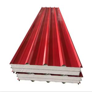 China EPS Sandwich Panels Sandwich Sound Fireproof Insulated Roof Sandwich Panel wholesale