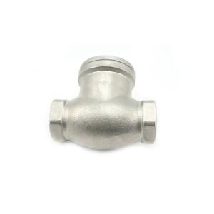 China Stainless Steel 304 Pn200 Swing Check Valve With Female Threaded wholesale