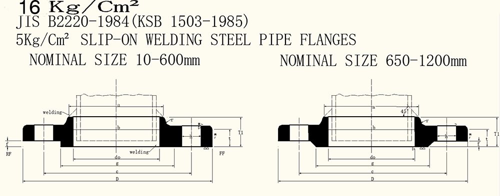 ANSI B16.5 And ANSI B 16.47 With Neck Flange