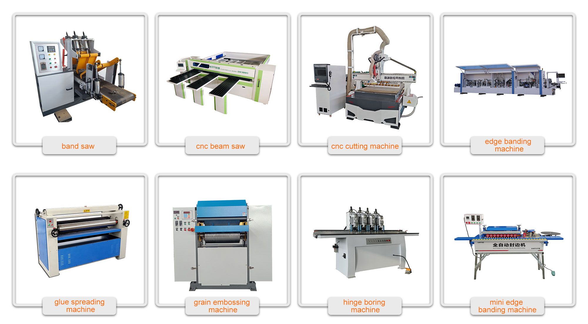 Edge Banding Machine for Cabinet Melamine Auto Edge Bander Woodworking Machinery