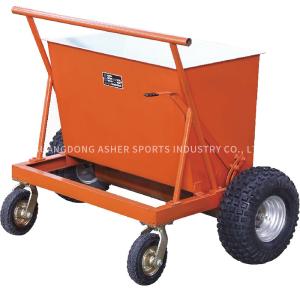 China Automatic Push Lawn Sweeper , Artificial Turf Broom Paving Use wholesale