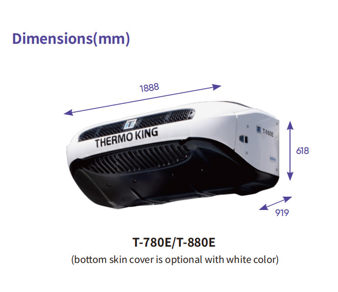 Thermo King Refrigeration Unit T-780E T-880E T-1080E T-1280E For Cooling System