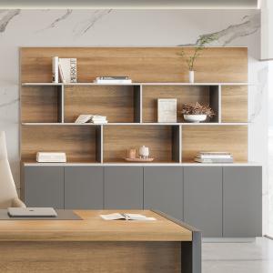 Office Back Cabinet Combination Multi Functional Light Industry Wind Wrapped