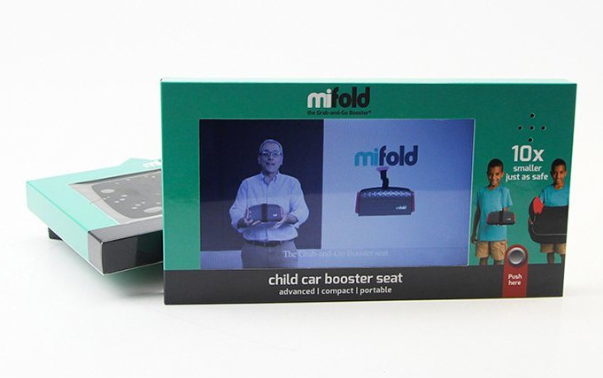 7 inch LCD video brochure display,LCD video brochure display video player for retails store