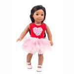 Princess Dress For Doll Cotton Doll Clothing Accessories Sleeveless Doll Clothes