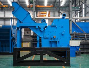China Motherboard Steel Crushing Machine 650rph 230t Aluminium Shreddering wholesale