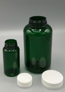 China Syrup / Medical Liquid PET Medicine Bottles With Cap 50mm Diameter 113mm Height wholesale