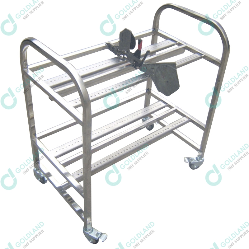 Two Layer 400 Pieces Used Sanyo SMT Feeder Carts
