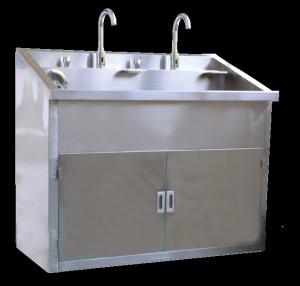 China Stainless Steel Medical Sink With Sturdy Sheet Stainless Steel Construction wholesale
