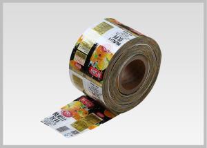China Combo - Pack Heat Plastic Stretch Sleeve Labels , PET Plastic Sheet Shrink Film wholesale