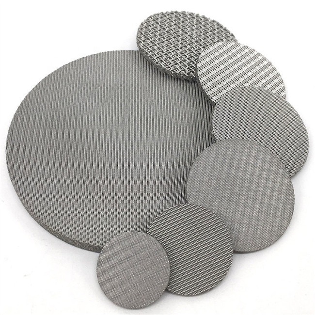 Custom Multilayer Stainless Steel Filter Mesh , Sintered Wire Mesh For Melt Filtration