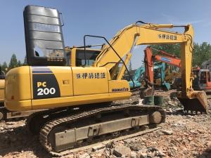 China Secondhand Komatsu PC200-8 (20 ton) Japan crawler hydraulic backhoe excavator wholesale