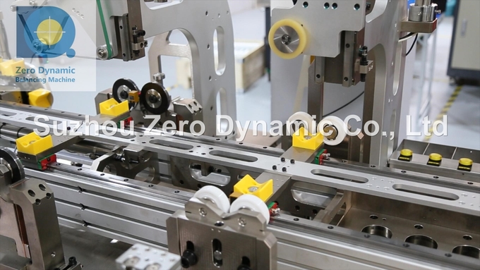Customized Treadmill Running Machine Roller Balancing Machine With Transmission Line Welding Correction