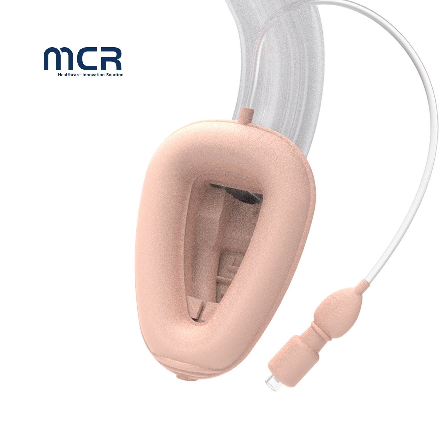 Silicone Double Lumen Laryngeal Mask Device With Special Indicator