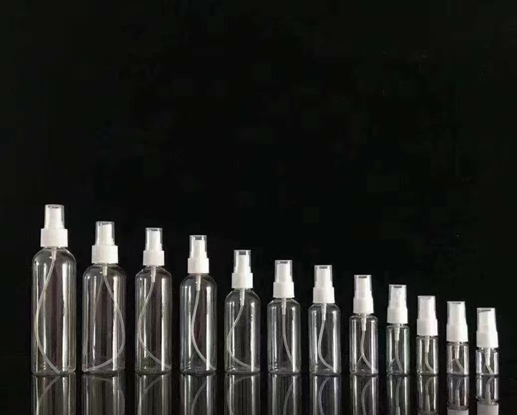60ml 120ml Clear Plastic Bottles With Fine Mist Sprayer For Face Care