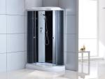 4mm Sliding Shower Pods Cabins 1200x850x2150mm Aluminum Frame