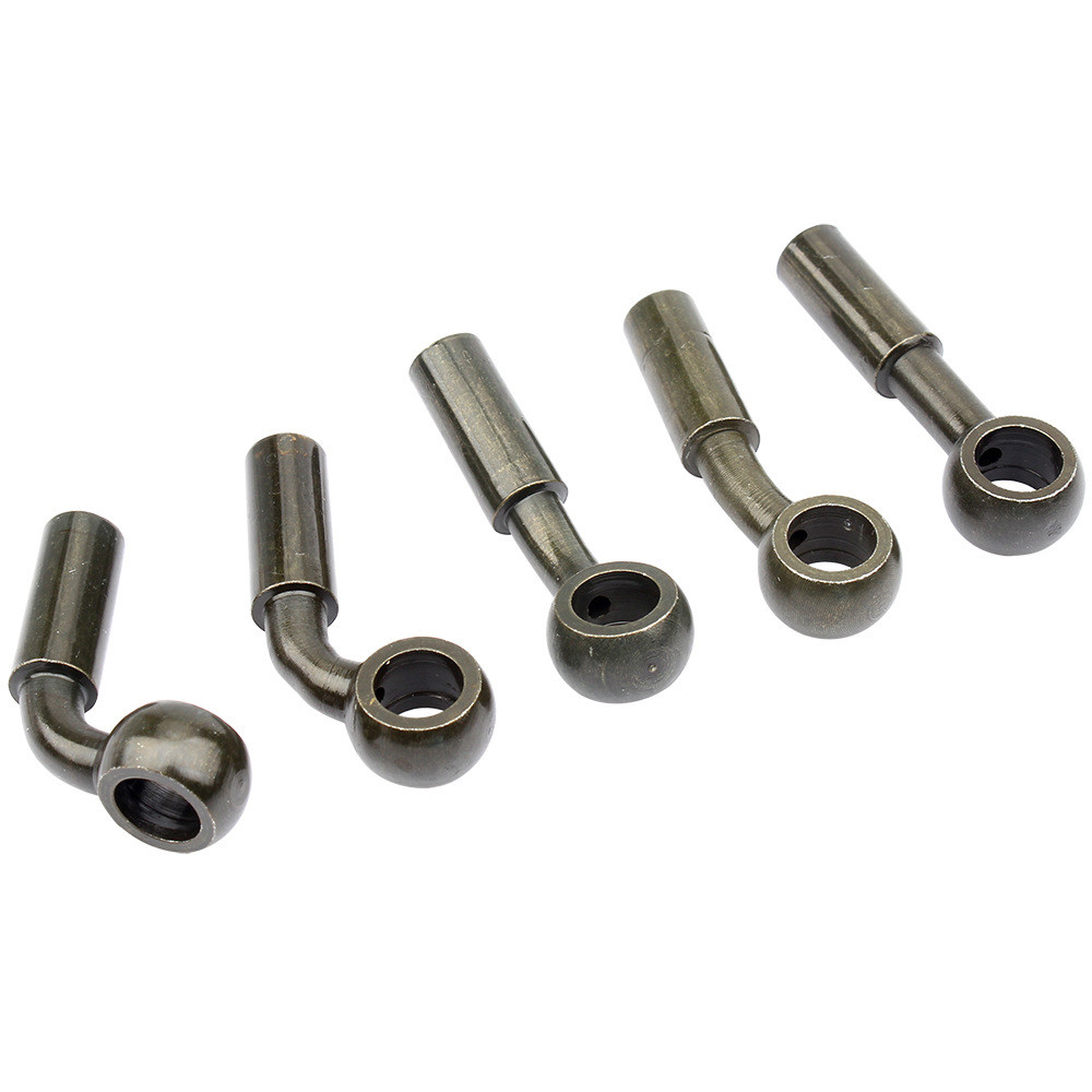 28 Degree 90 degree Brake Hose Banjo Fitting 10mm For Motorcycle M10 Bolt