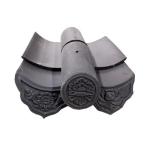 Chinese Temple Material grey shingle roof tiles unglazed