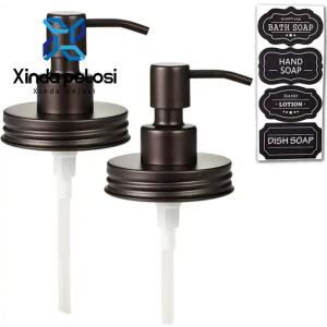 China One-Stop Solution Service High Quality Black PP Plastic Shampoo Bottle Press Pump wholesale