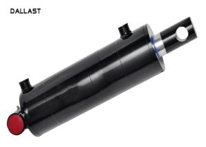China Log Splitter Double Rod Hydraulic Cylinder Wood Splitting Welded Quenching Heat Treatment wholesale