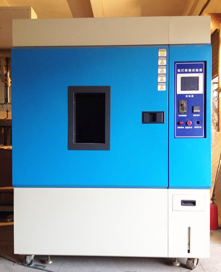 Programmable Controller Xenon Test Chamber , Anti Weathering Plastic Xenon Tester