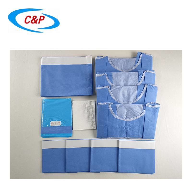 Nonwoven Surgical Packs Sterile Orthopedic Drape Set for Operating Room