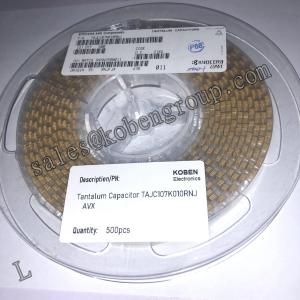 China TAJC107K010RNJ Tantalum Capacitor C Case 100uF 10V wholesale