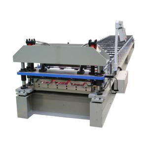 China Color Pre Painted Steel 5 Rib Type Metal Ibr Wall Roof Panel Roll Forming Machine Factory Price wholesale