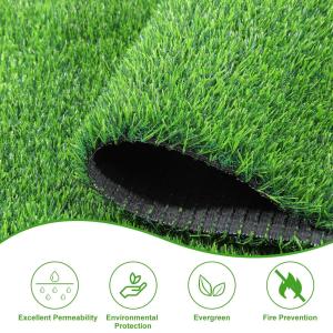 China 200 Stitches/M PE Material Non Infill Artificial Turf 50mm 18000 Dtex For Football/Soccer Sports wholesale