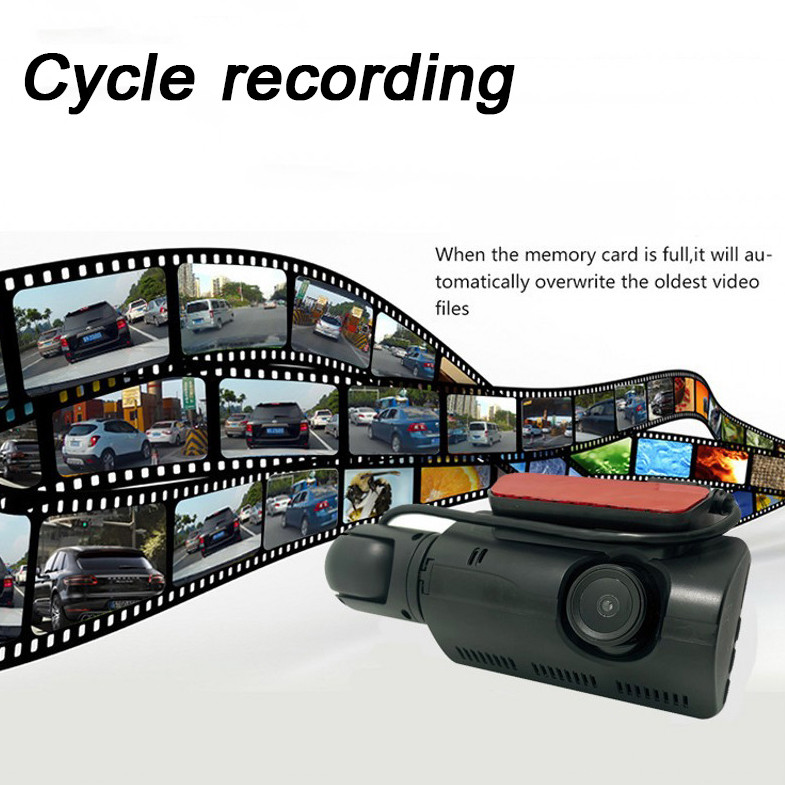 Car Rearview Blackbox DVR Dash Cam Digital Car Camcorder Dashboard 3Lens 1080p