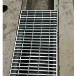 Bright Surface Industrial Steel Grating Anti Rust Stainless