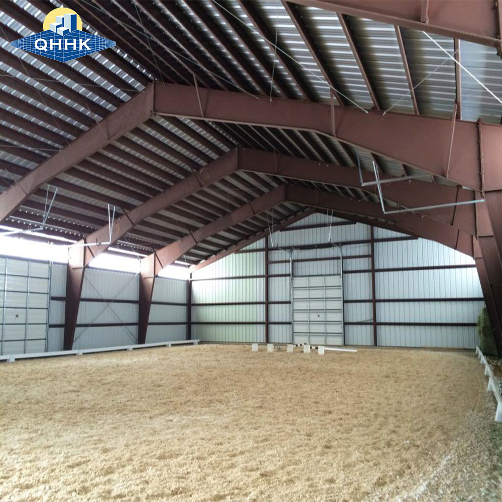 Gable Single Slope Double Slope Structure Clear Span Metal Agricultural Buildings