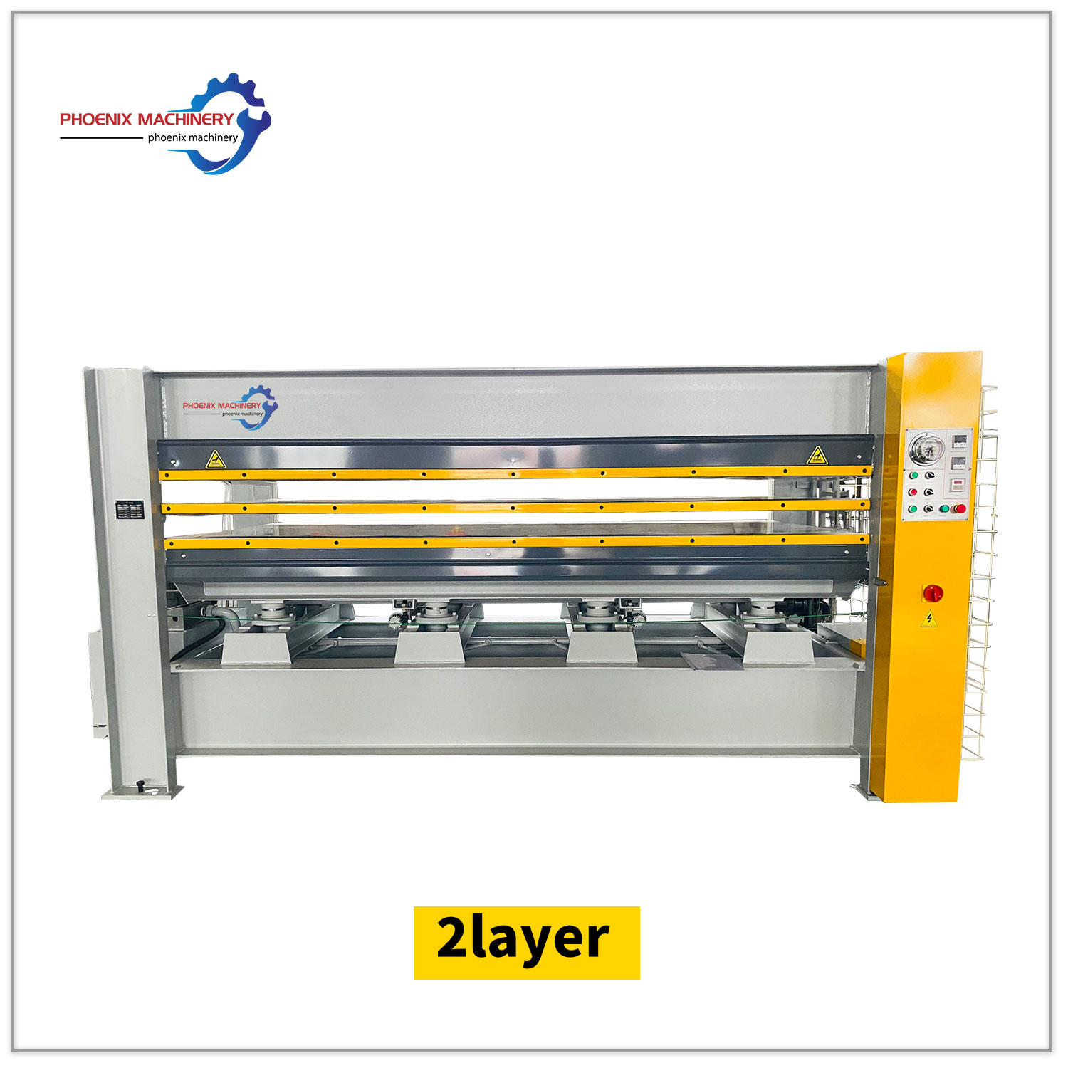 5 Working Layers 5layer Veneer Wood Door MDF Hydraulic Hot Press Machine for Door Making