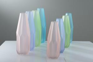 China Handmade Glass Vase With Individual Packing wholesale