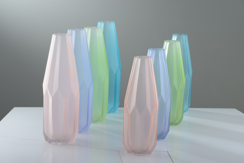 Handmade Glass Vase With Individual Packing