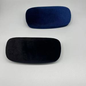 China Shockproof Waterproof Leather Glasses Metal Eyeglass Case Fashion Velvet wholesale
