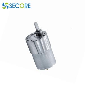 China 37mm 24V Essentric Gear Motor 60rpm 1.5kg Torque Gear Brush Motor wholesale