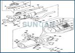LZ007650 Bucket Cylinder Service Kit for CNH CX210B CX210BNLC