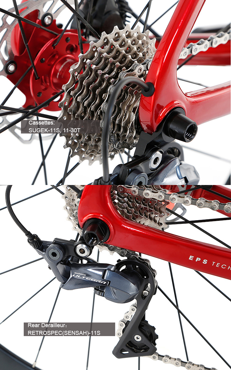 22 Speed Carbon Fiber Road Bike Racing Bicycle 700c Cycle For Men