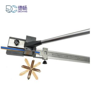China Adjustable Creasing Matrix Cutter 15mm Cutting Length Stainless Steel Material wholesale