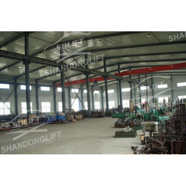 1.5T 3.8M Stationary Hydraulic Scissor Lift , Scissor Lifting Equipment SGS TUV