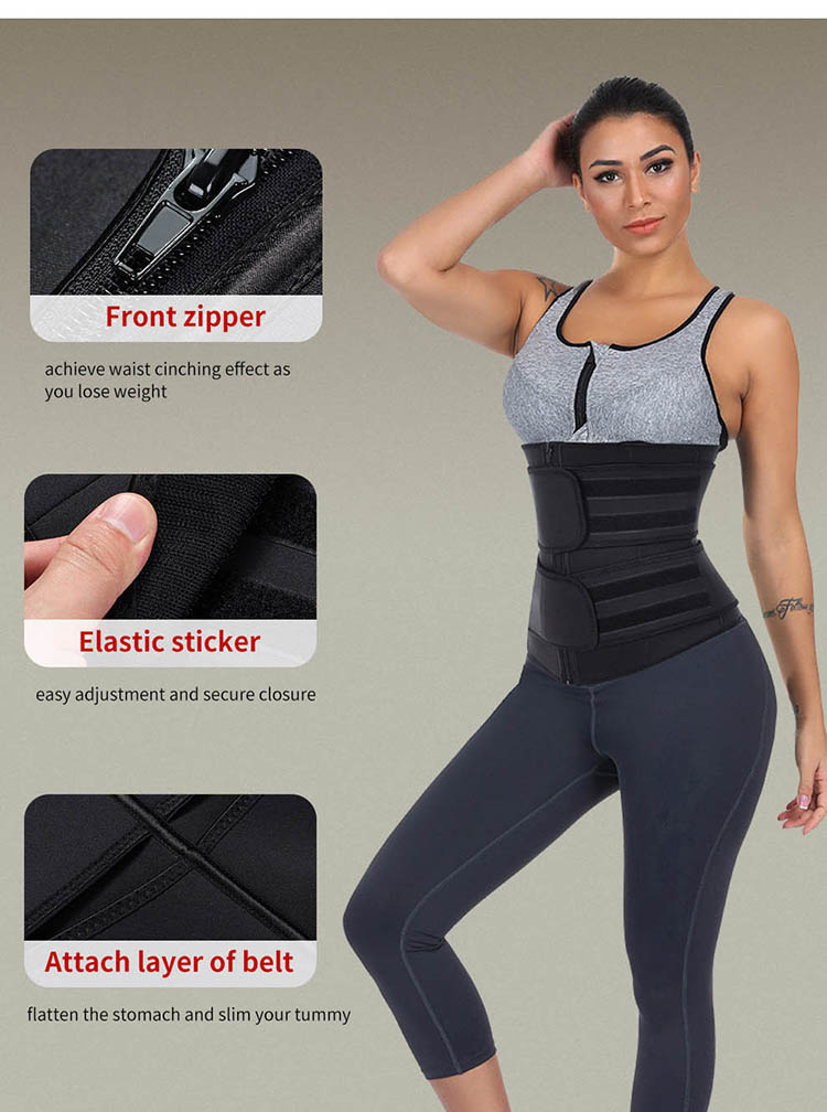Style Waist Trimmer Women HEXIN Neoprene Body Shaper Slimming Girdles Corset Belt