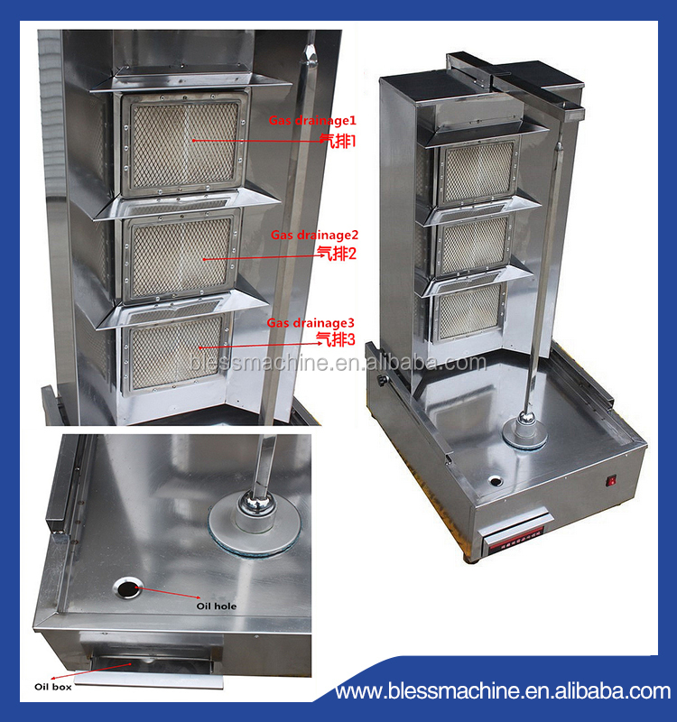 Electric and Gas Shawarma Machine in Qatar for Meeting Customer Requirements