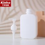100ml 500ml Cosmetic Lotion Bottle 24/410 28/410 HDPE Square Oblate For Liquid