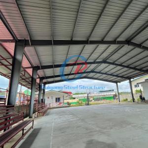 China Prefab Steel Structure Basketball Court , Badminton Court Steel Structure Building wholesale