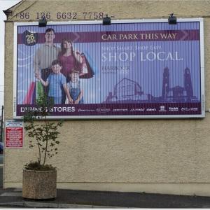 China hot wall mounted problem free Aluminium trivision billboard wholesale