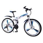 Customized Carbon Steel Frame Full Suspension Foldable Bicycle Folding Mountain