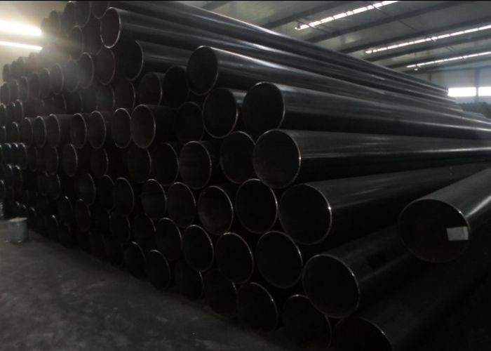 Grade B ASTM A53 ERW Steel Pipe , Welded Black Steel Pipe